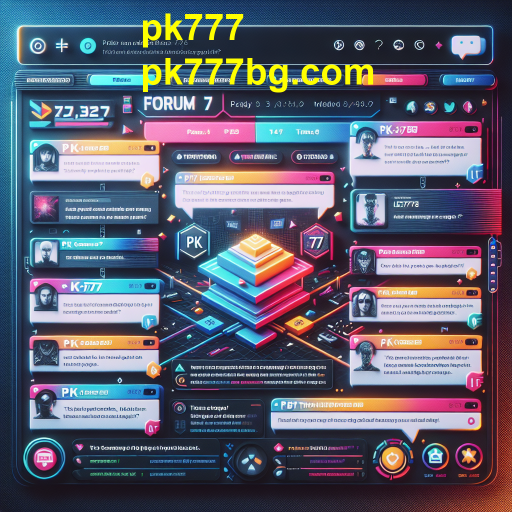 Explorando a Categoria de Fóruns em pk777: Uma Comunidade Vibrante de Jogadores